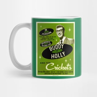 Buddy Holly In Person (Green) Mug